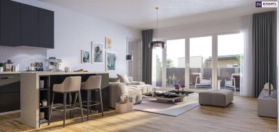 Entscheiden SIE ob 3 oder 4 ZIMMER - sonniger Süd-West BALKON- RUHIGE Lage - Garantierte Fertigstellung September 2027 - PROVISIONSFREI!!!