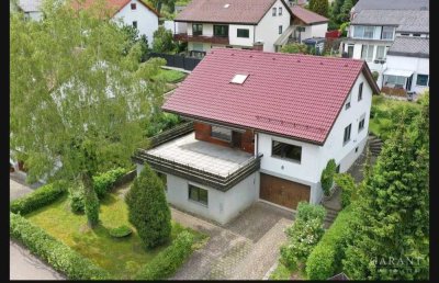 Attraktive 3-Zimmer-Wohnung mit große Terasse & Garage zur Miete in Uhlandstraße, Gruibingen