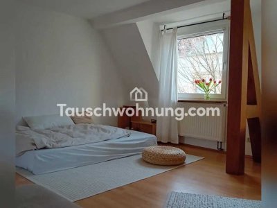 Tauschwohnung: Schöne Dachgeschosswohnung gegen Größere