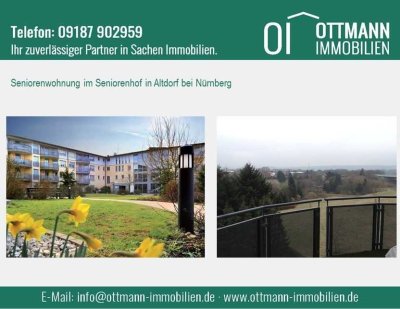 2-Zimmer-Seniorenwohnung mit Balkon