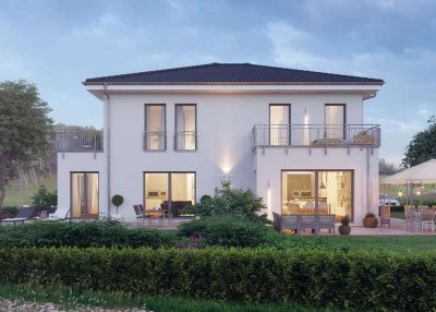 **Planen Sie Ihr individuelles Zweifamilienhaus- als moderne Stadtvilla!**