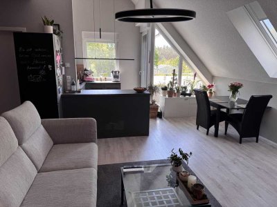Nachmieter gesucht für 3-Raum-Dachgeschosswohnung mit Balkon in Schwielowsee