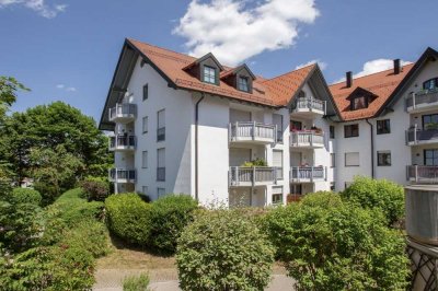Wunderschöne 1,5-Zimmer-Dachgeschoss-Galerie-Wohnung mit TG, Balkon, EBK, Abstellraum & Keller.