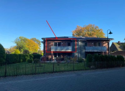 3-Zimmer-Wohnung in Fredenbeck - Schwinge mit EBK und Balkon