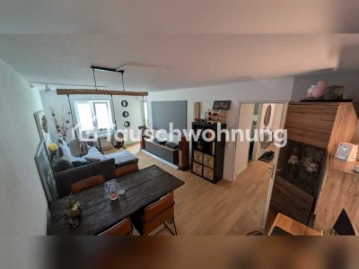 Tauschwohnung: Zentrale 2 Zi. Wohnung mit Balkon gg. 2-3 Zi. im Grünen