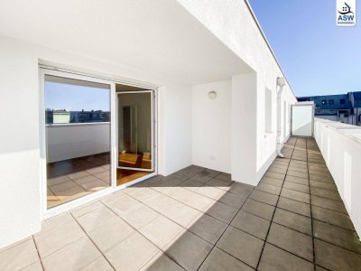 Perfekt aufgeteilte 4-Zimmer-Dachgeschosswohnung mit schöner Dachterrasse