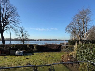 3-Zimmer Wohnung mit Elbblick in Hamburg-Nienstedten