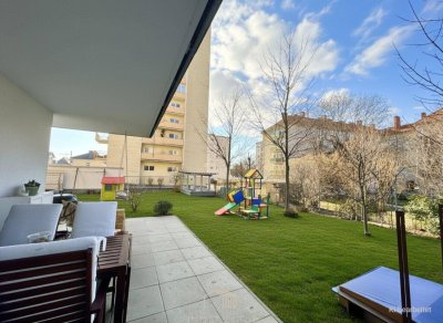 BESTLAGE: Moderne Gartenwohnung mit 2 Schlafzimmer + Tiefgarage in Geidorf (bis 2027 vermietet)