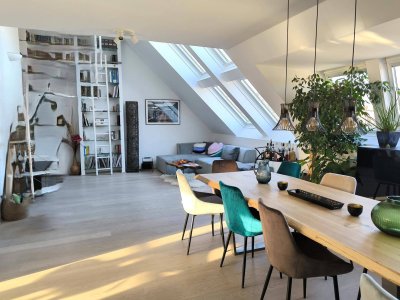 Penthouse mit Weitblick – nur zwei Stationen zum Naschmarkt