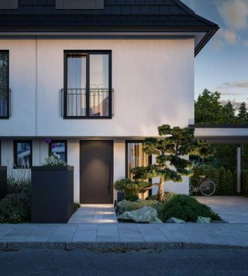 FORMHAUS | Wirkungsraum. Großzügige Doppelhaushälfte in Seenähe.