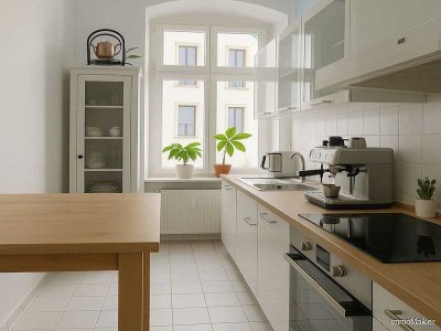 Kapitalanlage: Vermietete 2-Zimmer-Wohnung im stilvoll sanierten Altbau