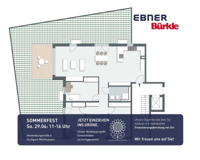 Großzügige Gartenwohnung – 132 m² mit großem Garten | 4 Zimmer