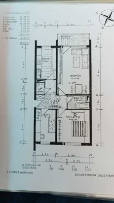 Geschmackvolle 3-Zimmer-Wohnung mit Balkon in Schwetzingen