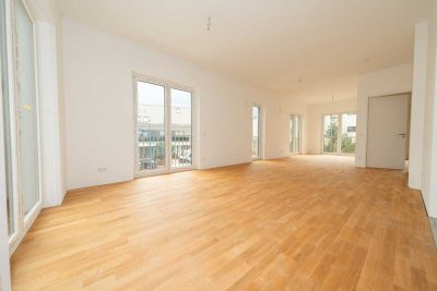 Moderne Neubauwohnung mit Ost-Süd-West-Ausrichtung in zentraler Lage von Leitershofen