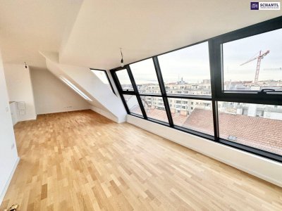 Neubau Dachgeschosswohnung ++ Maisonette ++ 2 südseitige Terrassen ++ Weitblick ++ Klimaanlage ++ Fußbodenheizung