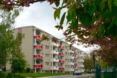 Sanierte 4-Raum-Wohnung mit Balkon + Dusche