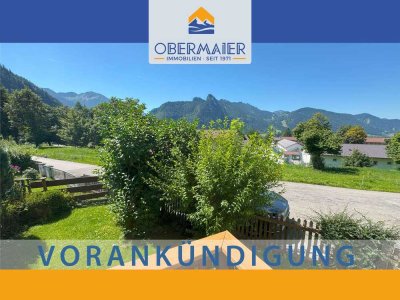 VORANKÜNDIGUNG: Doppel-HH mit Entwicklungspotenzial & herrlichem 270°-Panorama-Blick in OBERAMMERGAU