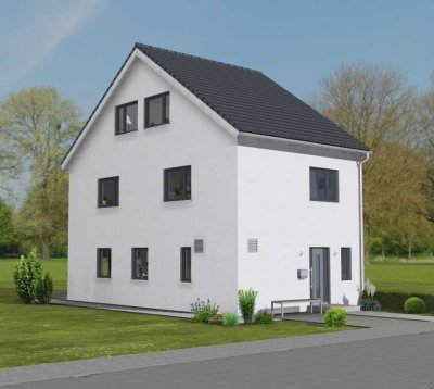 Moderne Neubau-Doppelhaushälfte mit ausgebautem Dachgeschoss in Suhl