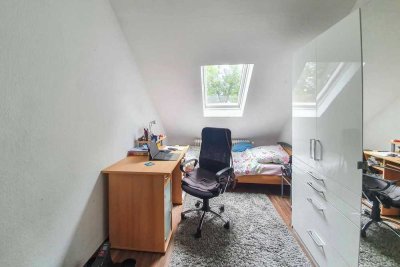 Helle 3-Zimmer Dachgeschosswohnung mit Balkon als Kapitalanlage oder zur Eigennutzung