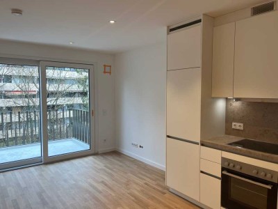 Exklusive 1,5-Zimmer-Neubau-Wohnung mit Einbauküche in Unterschleißheim
