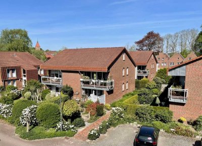 2-ZKB Dachgeschoss Wohnung zwischen Park und Marschwiesen