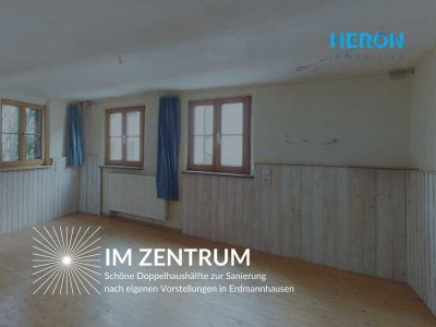 Erdmannshausens Zentrum - Einfamilienhaus in Erdmannhausen
