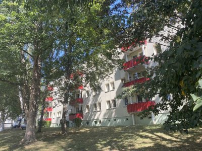 Perfekter Schnitt: 3-Raum-Wohnung mit freiem Blick und West-Balkon!