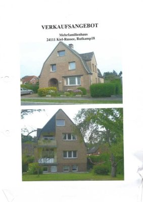 Schöne 3-Zimmer-Hochparterre-Wohnung mit EBK und Balkon in Kiel