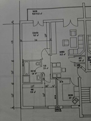 Attraktive 3-Zimmer-Wohnung mit großem Balkon im Zentrum von Aschaffenburg
