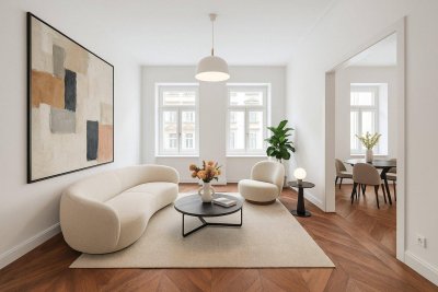 Exklusives Wohnen zwischen Donaukanal und Liechtensteinpark! Mehrere generalsanierte 3-Zimmer-Einheiten verfügbar!