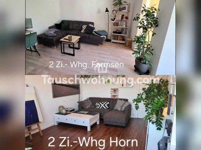 Tauschwohnung: Biete: 2 Zi. WHG mit Balkon + evtl Garten. Suche: 3-4 Zimmer