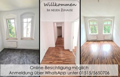 Wäre das was? Geräumige Vier-Zimmer-Wohnung
