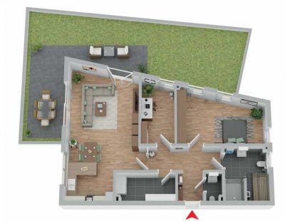 Gartenwohnung am Westerberg