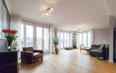 Einmaliger Ausblick: Traumhafte 2-Zimmer-Penthouse-Whg. mit großer Dachterrasse
