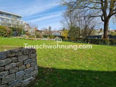 Tauschwohnung: 3 Zimmer Gartenwohnung in Bergen Enkheim