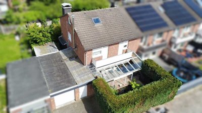 Charmantes Reiheneckhaus mit schönem Garten in Münster-Hiltrup