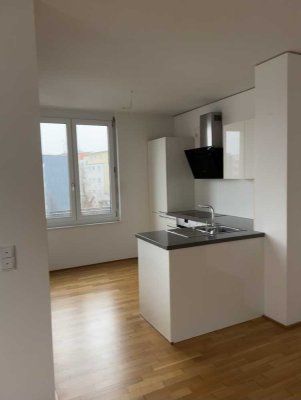 Gut geschnittene 2-Zimmer-Wohnung im Neubau mit EBK und TG in Mainz-Weisenau