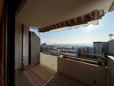 2,5 Zimmer mit Fernblick und tollem Grundriss