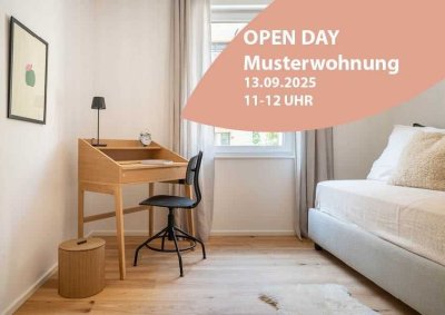 Bald fertiggestellt: 4-Zimmer-Neubau mit 2 Bädern & großem Garten direkt am Hospital-Park.