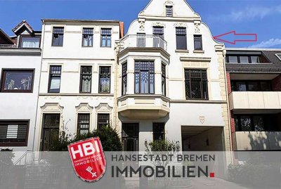 Schwachhausen / Helle 3-Zimmer-Wohnung mit zwei Balkonen