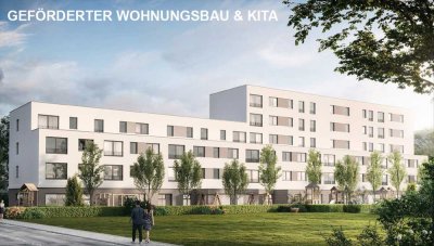 Geförderter Wohnraum (WBS 2),
moderne 3-Zimmer Wohnung in ruhiger Lage