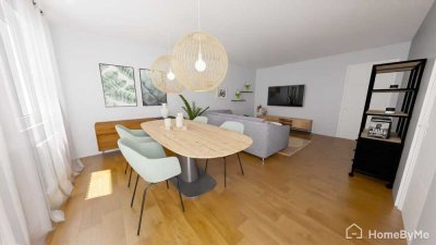 Attraktive 3-Zimmer-Wohnung mit Westbalkon, Aufzug & Tiefgarage in Toplage von Ingolstadt