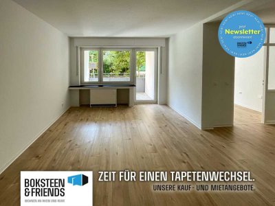Sanierte 3-Zimmer-Wohnung mit BALKON im Erdgeschoss!!