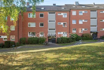 Zentral gelegene 1-Zimmer-Wohnung mit Balkon ins Grüne – ideal für Singles oder Kapitalanleger