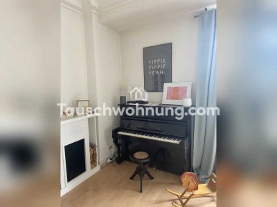 Tauschwohnung: Schöne Altbauwohnung mit Wohnküche und Balkon