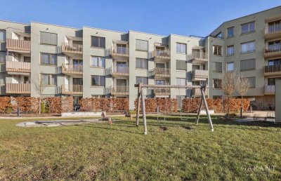 Ein Zuhause zum Wohlfühlen: Moderne 2 Zimmer-Wohnung mit sonniger Terrasse und kleinem Garten!