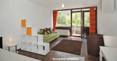 Möblierte 1-Zi-Wohnung in Stuttgart-Botnang: Citynah+EBK+Balkon+bequeme Lage!