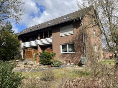 Helle 3-Zimmer Dachgeschoss-Wohnung in ruhiger Lage in Langendamm