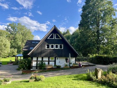 Idyllisch gelegene 4 Zimmerwohnung im Fachwerkhaus