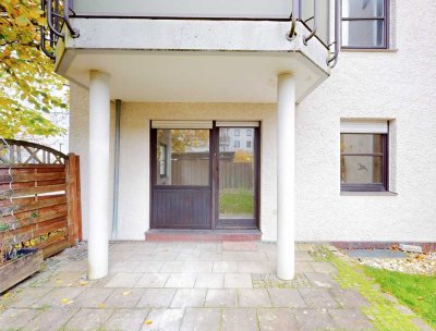 Charmante 3-Zimmer-Wohnung mit Garten